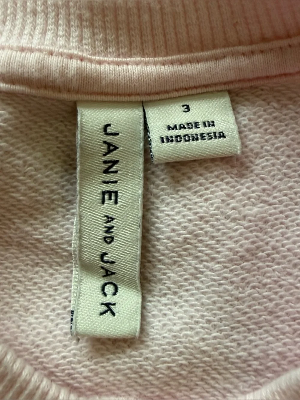 Janie‎ And Jack Pink Dance Sweatshirt Puff Sleeve Graphic Size 3